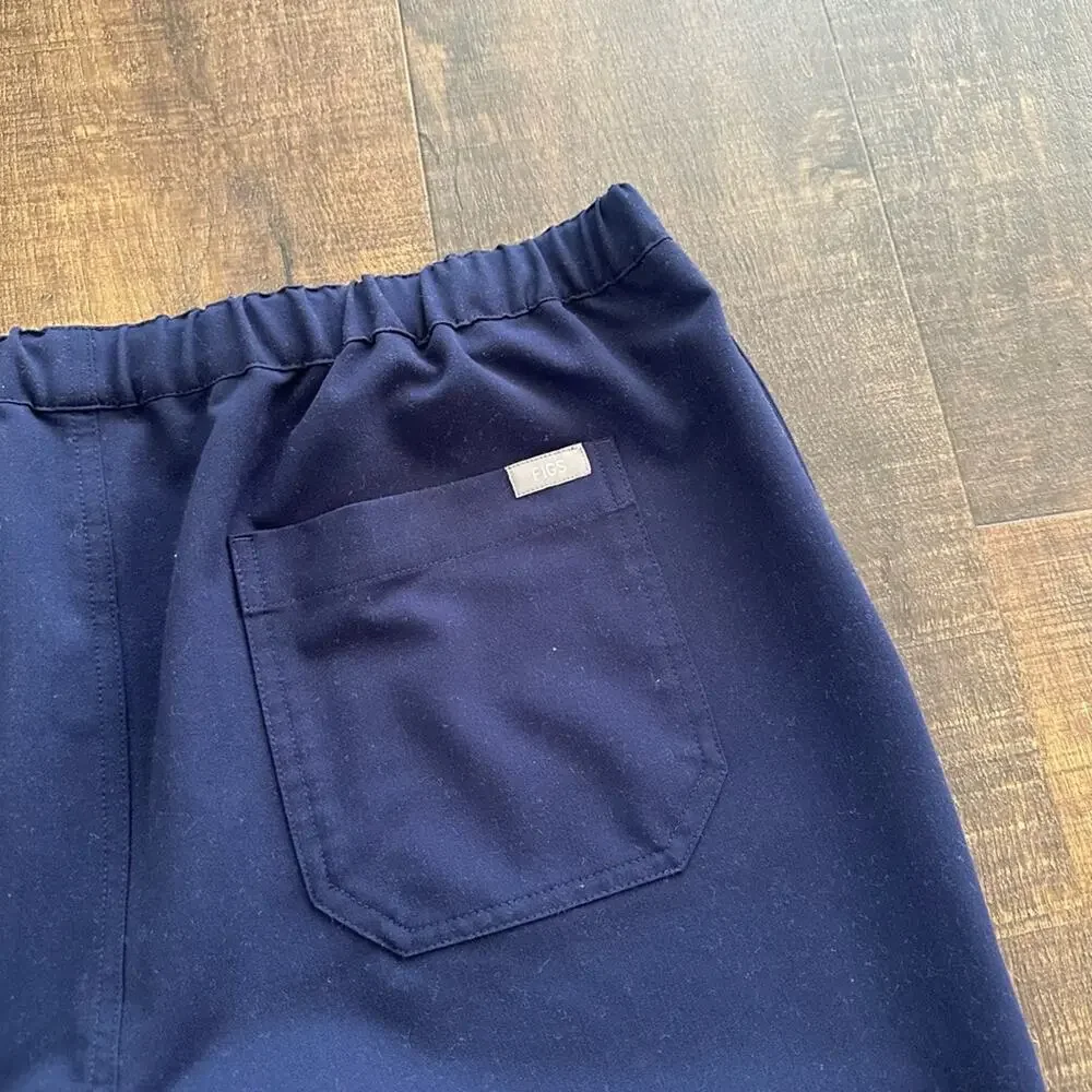 Figs Men's Pisco Basic Navy Scrub Pants Size Large